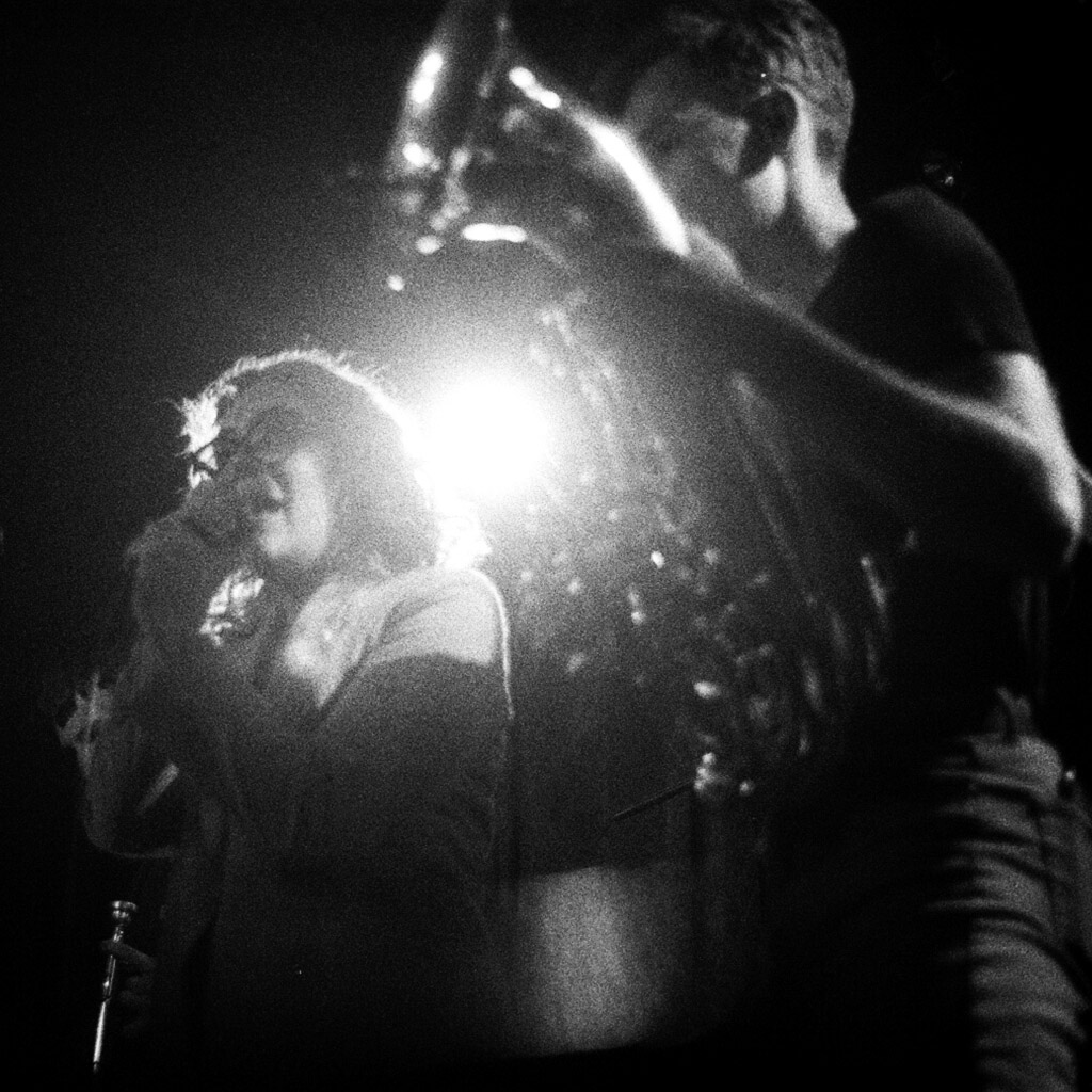 Tiff and Jack performing live with A Day On Venus at The Finsbury, London