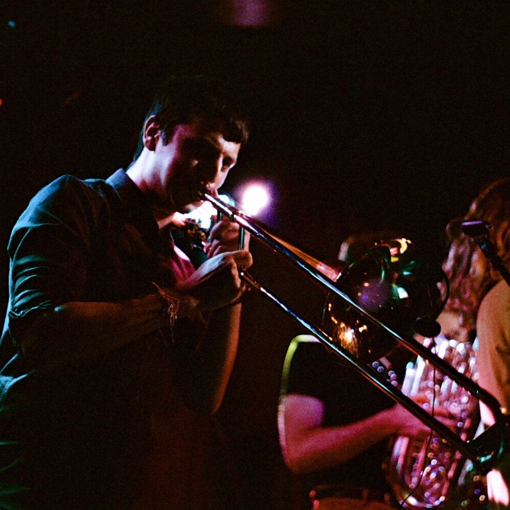 Luke performing live with A Day On Venus at The Finsbury, London
